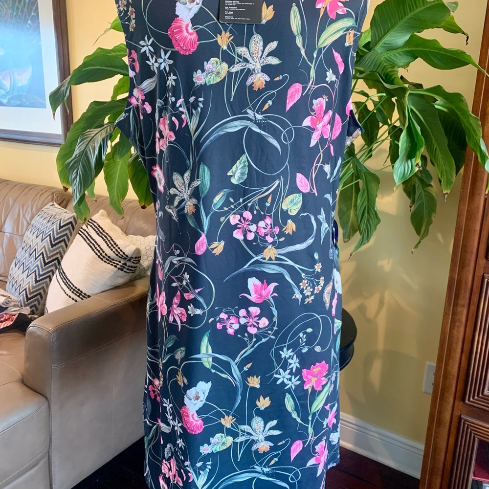 NWT! Acegolfs dress - Botanical Energy UPF 50+ Size Large with pockets - Picture 6 of 10